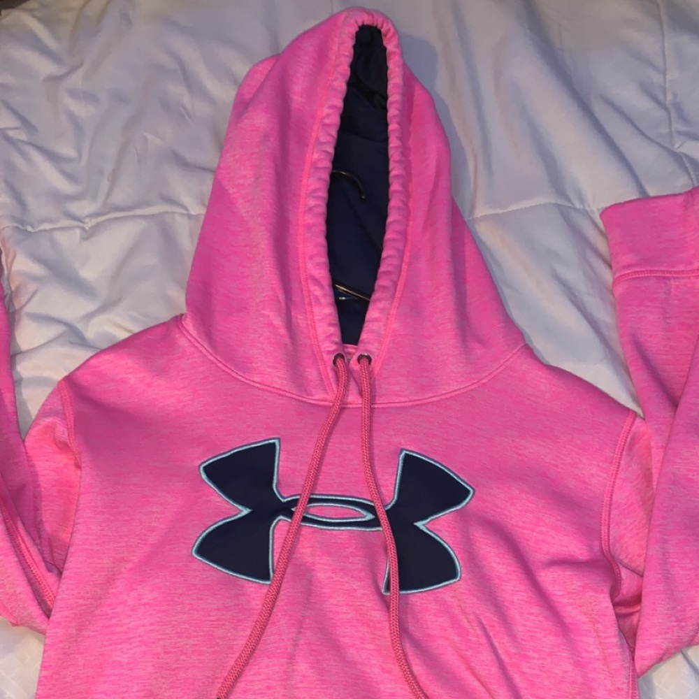 Pink Under Armour Hoodie